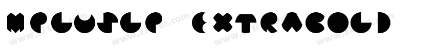 Mpluslp ExtraBold字体转换
